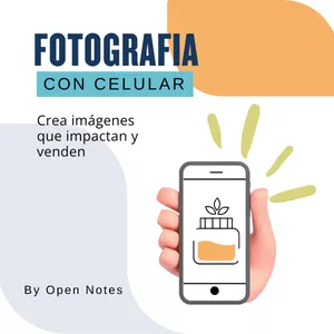 Imagen de portada para Ebook Fotografía con celular: Guía práctica para crear imágenes que venden + BONUS