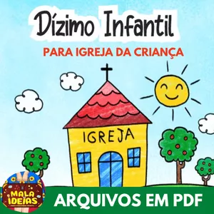 Imagem de capa para o Ebook Envelope de Dizimo Kids 
