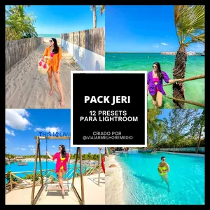 Imagem de capa para o Curso online Pack de Presets para Lightroom - Jericoacoara