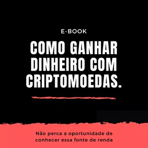 Imagem de capa para o Ebook Como ganhar dinheiro com criptomoedas.