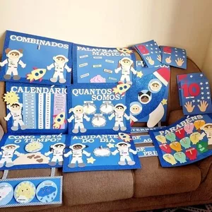 Imagem de capa para o Ebook APOSTILA DE MOLDES KIT ASTRONAUTA