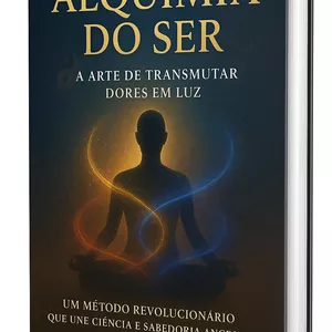Imagem de capa para o Ebook Alquimia do Ser - A Arte de Transmutar Dores em Luz