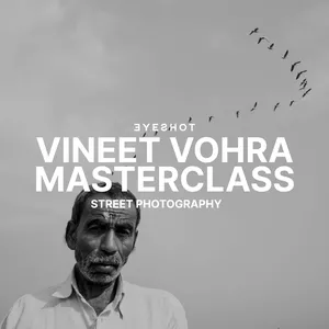 Cover image for Online course Learning to See: A Masterclass in Street Photography with Vineet Vohra