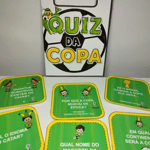 Imagem de capa para o Ebook QUIZ DA COPA