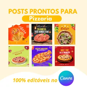 Imagem do curso Pack de posts prontos para Pizzaria 