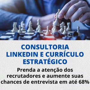 Imagem principal do produto Consultoria - LinkedIn e Currículo estratégico