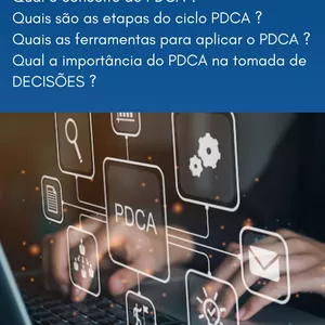 Imagem de capa para o Ebook AS FERRAMENTAS DO PDCA