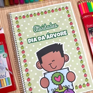 Imagem de capa para o Ebook Atividades Dia da Árvore