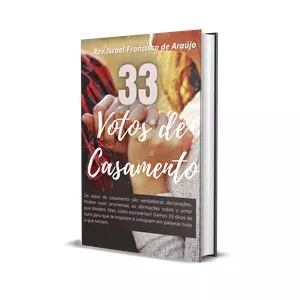 Imagem de capa para o Ebook 33 Votos de Casamento