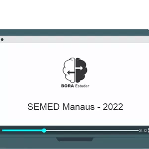 Imagem de capa para o Curso online Curso de questões em vídeo para SEMED Manaus - 2022 - NÍVEL SUPERIOR. (Pré-Edital)