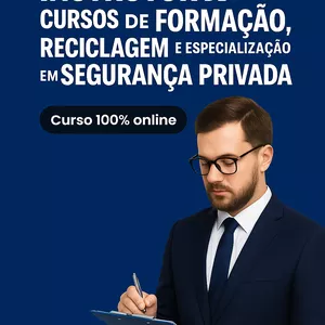 Imagem de capa para o Curso online Curso Instrutor de Cursos de Formação, Reciclagem e Especialização em Segurança Privada