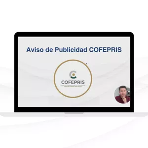 Imagen de portada para Curso online Aviso de Publicidad COFEPRIS (en 3 pasos)