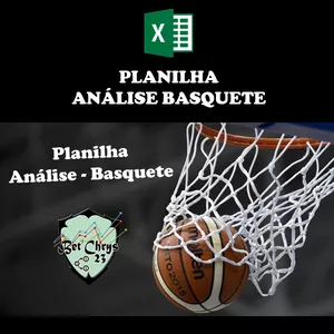 Imagem principal do produto Planilha - Análise de basquete