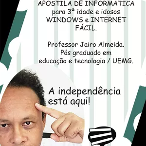 Imagem de capa para o Ebook Apostila de informática para idosos