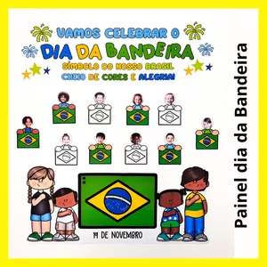 Imagem de capa para o Ebook Painel dia da Bandeira 