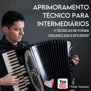 Imagem de capa para o Curso online Aprimoramento Técnico no Acordeon - Intermediários e Avançados