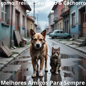 Imagem de capa para o Ebook Como treinar e entender seu gato e cachorro
