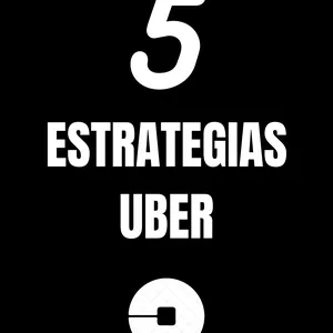 Imagem de capa para o Ebook 5 ESTRATÉGIAS UBER