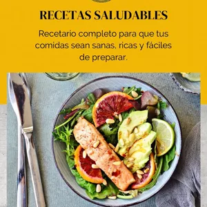 Imagen de portada para Ebook Recetario Saludable