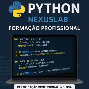Imagem do curso Python NexusLab – Formação Profissional 