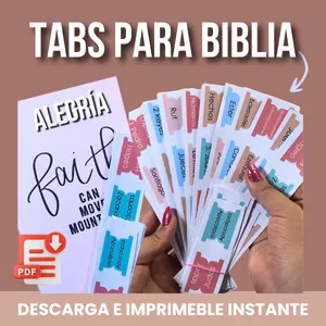 Imagen de portada para Curso online Tabs de Biblia - organizadores