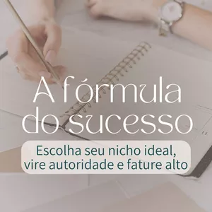 Imagem de capa para o Ebook A fórmula do sucesso
