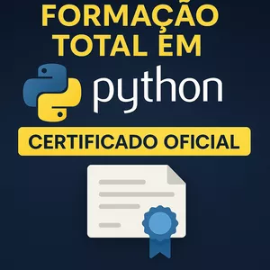 Imagem de Formação Total em Python – Certificado Oficial  criado por Curso Completo Com Certificado na hotmart