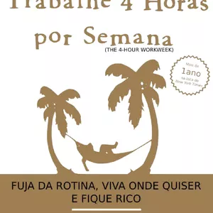 Imagem de capa para o Ebook Trabalhe 4 horas por semana