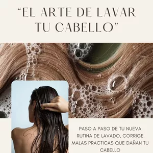 Imagen de portada para Curso online El arte de lavar tu cabello: Guía práctica.