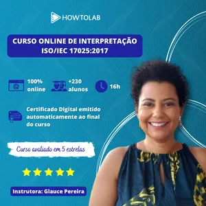 Imagem de capa para o Curso online Curso de Interpretação da ISO/IEC 17025:2017