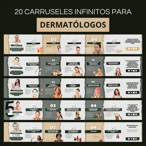 Imagen de portada para Curso online 20 Carrusel Infinito para Dermatólogos