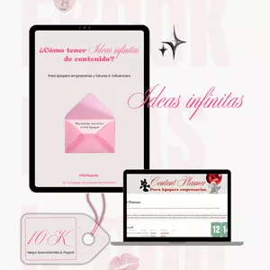 Imagen de portada para Ebook ¿Cómo tener ideas de contenido infinitas para kpopers?