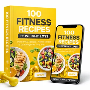 Cover image for Ebook 100 Fitness Recipes for Weight Loss