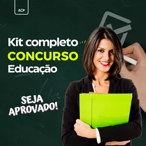 Imagem de capa para o Ebook KIt Completo: Concurso Educacional