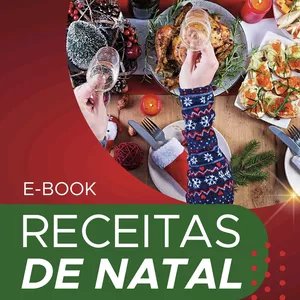 Imagem de capa para o Ebook Receitas Para a Ceia Natalina 