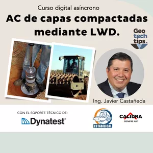 Imagen de portada para Curso online Uso del LWD para el QA de capas compactadas