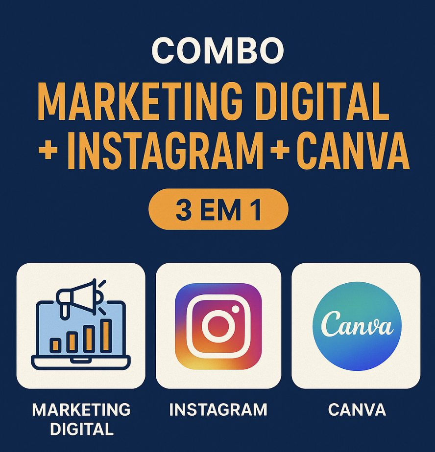 Imagem do curso Combo: Marketing Digital + Canva + Instagram