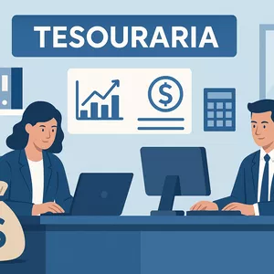 Imagem de capa para o Ebook TESOURARIA