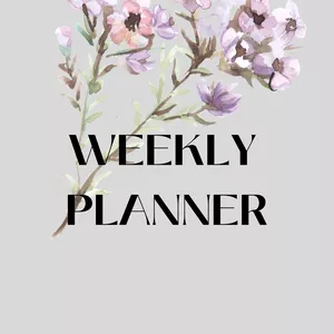 Cover image for Online course Printable Weekly Planner-Snapnscroll