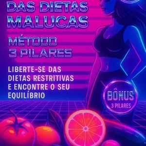Imagem de capa para o Ebook O Fim das Dietas Malucas - Método 3 Pilares