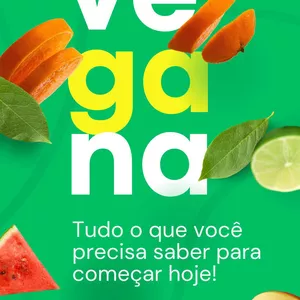 Imagem de capa para o Ebook Jornada Vegana - Tudo o que você precisa saber para começar hoje!