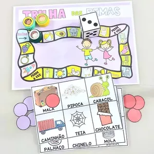 Imagem de capa para o Ebook Trilha de Rimas