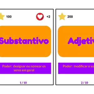 Imagem de capa para o Ebook Baralho das classes gramaticais