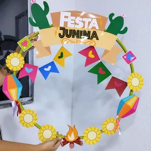 Imagem de capa para o Ebook Bambolê festa junina 