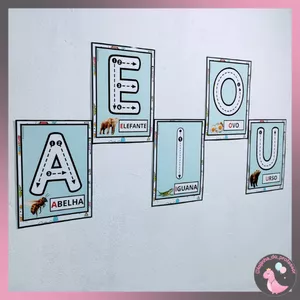 Imagem de capa para o Ebook  TRACEJADO-VOGAIS A4