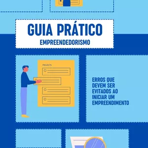 Imagem de capa para o Ebook Erros que devem ser evitados ao iniciar um empreendimento