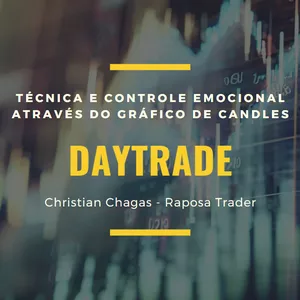 Imagem de capa para o Ebook Daytrade - Técnicas e Controle emocional para o iniciante.