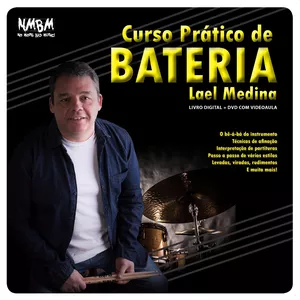 Imagem de capa para o Ebook CURSO PRATICO DE  BATERIA