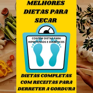Imagem de capa para o Ebook DIETAS PARA SECAR