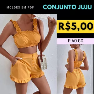 Imagem de capa para o Ebook Molde Conjunto Juju